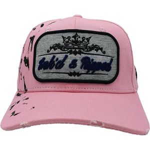 Lauren Rose - Inked & Ripped Tattoo Cap - One Size - Roze - Snapback