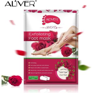 Eeltsokken Voet Masker - Voetmasker – Eeltsokken - Eelt en kloven zijn verleden tijd - Rozen