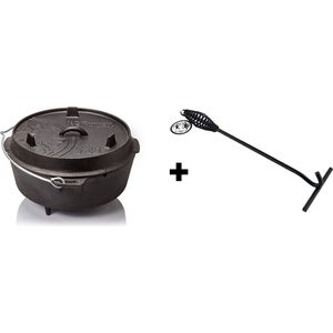 Petromax Dutch Oven ft6 met pootjes inclusief dekselheffer