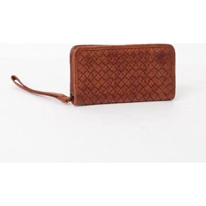 Bag2Bag  Leren Portemonnee  Clutch Bari Cognac