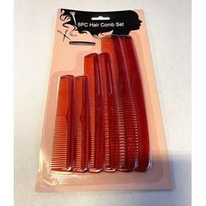 Premium Kammen set - 6 stuks