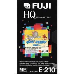 Fuji VHS HQ E210 videoband (2 stuks)