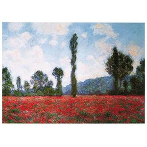 Kunstdruk Claude Monet - Campo di papaveri 50x40cm