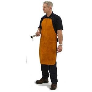 Tusker Lederen Lassen Apron, Heavy Duty, Brandvertragend