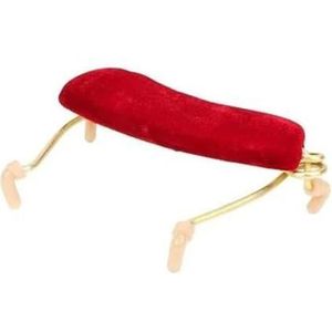 Accessoires voor schoudersteun voor viool Katoenen schoudervullingen Beginnersspeler Vioolonderdeel viool accessoires (Color : Small RED)