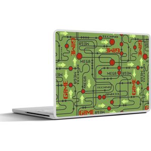 Laptop sticker - 11.6 inch - Moederbord - Patronen - Quotes - 30x21cm - Laptopstickers - Laptop skin - Cover