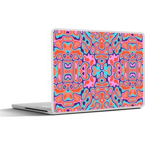 Laptop sticker - 17.3 inch - Patronen - Lavalamp - Abstract - 40x30cm - Laptopstickers - Laptop skin - Cover