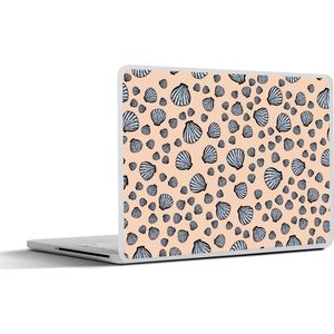 Laptop sticker - 11.6 inch - Schelpen - Strand - Patronen - 30x21cm - Laptopstickers - Laptop skin - Cover