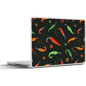 Laptop sticker - 12.3 inch - Peper - Patronen - Zaden - 30x22cm - Laptopstickers - Laptop skin - Cover