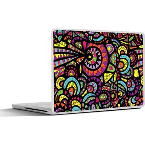 Laptop sticker - 11.6 inch - Design - Mandala - Regenboog - 30x21cm - Laptopstickers - Laptop skin - Cover