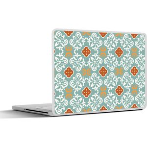 Laptop sticker - 11.6 inch - Patronen - Bloemen - Abstract - 30x21cm - Laptopstickers - Laptop skin - Cover
