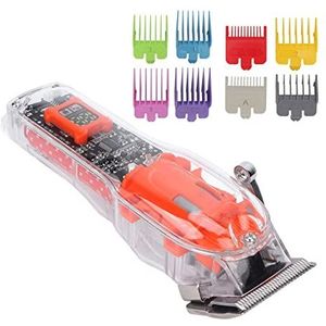Oplaadbare Tondeuse, Elektrische Tondeuse Voorkomen Vastzittende 8 Gids Kammen LED Display voor Thuisgebruik