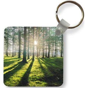 Sleutelhanger - Uitdeelcadeautjes - Bomen - Natuur - Bos - Plastic