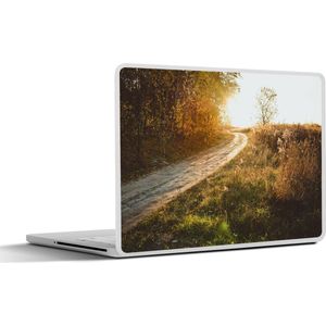 Laptop sticker - 17.3 inch - Pad - Natuur - Boom - 40x30cm - Laptopstickers - Laptop skin - Cover