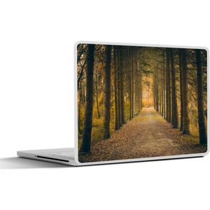 Laptop sticker - 14 inch - Pad - Bomen - Bos - 32x5x23x5cm - Laptopstickers - Laptop skin - Cover
