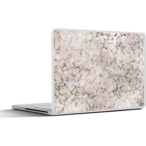 Laptop sticker - 14 inch - Marmer print - Agaat - Abstract - Edelstenen - 32x5x23x5cm - Laptopstickers - Laptop skin - Cover