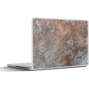 Laptop sticker - 17.3 inch - Roest print - Leisteen - Retro - 40x30cm - Laptopstickers - Laptop skin - Cover