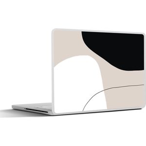 Laptop sticker - 11.6 inch - Vormen - Abstract - Design - 30x21cm - Laptopstickers - Laptop skin - Cover