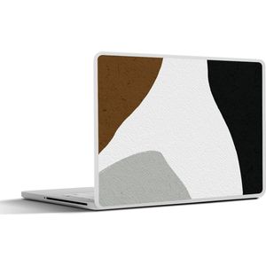 Laptop sticker - 14 inch - Minimalisme - Design - Vormen - 32x5x23x5cm - Laptopstickers - Laptop skin - Cover