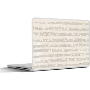 Laptop sticker - 13.3 inch - Terrazzo - Terras - Pastel - 31x22,5cm - Laptopstickers - Laptop skin - Cover