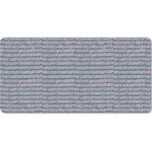 Muismat XXL - Bureau onderlegger - Bureau mat - Design - Roze - Patronen - 90x45 cm - XXL muismat