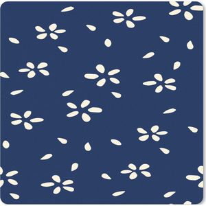 Muismat XXL - Bureau onderlegger - Bureau mat - Bloesem - Patroon - Lente - Japan - 60x60 cm - XXL muismat