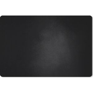 Muismat XXL - Bureau onderlegger - Bureau mat - Beton print - Zwart - Grijs - Structuur - Industrieel - 120x80 cm - XXL muismat