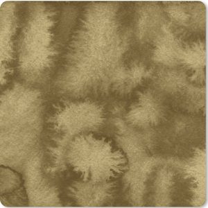 Muismat XXL - Bureau onderlegger - Bureau mat - Goud - Abstract - Verf - 40x40 cm - XXL muismat