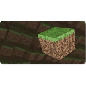 Muismat XXL - Bureau onderlegger - Bureau mat - Blok - Gaming - 100x50 cm - XXL muismat - Geschikt voor Gaming Muis en Gaming PC set