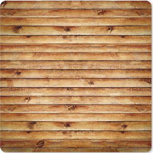 Muismat XXL - Bureau onderlegger - Bureau mat - Planken - Hout - Vintage - 40x40 cm - XXL muismat