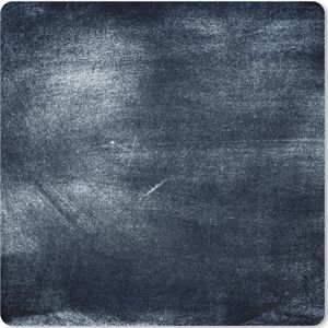 Muismat XXL - Bureau onderlegger - Bureau mat - IJzer print - Grijs - Donker - 60x60 cm - XXL muismat