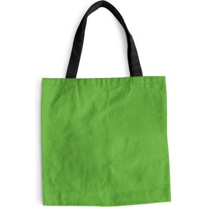MuchoWow® Schoudertas - Strandtas - Big Shopper - Boodschappentas - Groen - Kleuren - Natuur - 45x45 cm - Katoenen tas