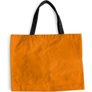 MuchoWow® Schoudertas - Strandtas - Big Shopper - Boodschappentas - Oranje - Seizoenen - Herfst - Kleur - 50x40 cm - Katoenen tas