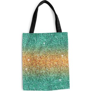 MuchoWow® Schoudertas - Strandtas - Big Shopper - Boodschappentas - Schorpioen - Ombre - Edelstenen - Patronen - 40x50 cm - Katoenen tas