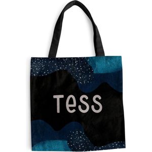 MuchoWow® Schoudertas - Strandtas - Big Shopper - Boodschappentas - Tess - Pastel - Meisje - 40x40 cm - Katoenen tas