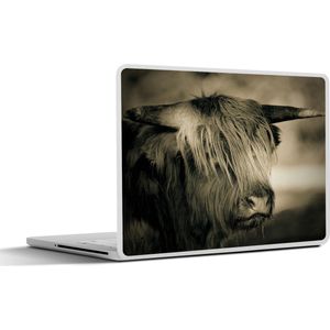 Laptop sticker - 11.6 inch - Schotse Hooglander - Dieren - Haar - 30x21cm - Laptopstickers - Laptop skin - Cover