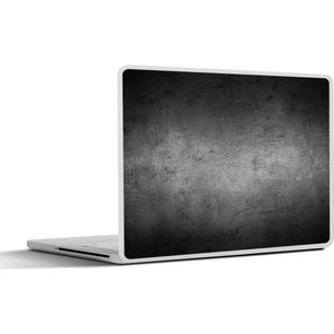 Laptop sticker - 14 inch - Beton print - Grijs - Retro - Cement - Textuur - 32x5x23x5cm - Laptopstickers - Laptop skin - Cover