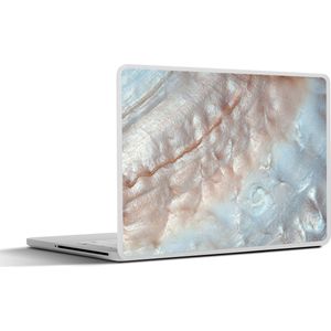 Laptop sticker - 14 inch - Schelpen - Abstract - Natuur - 32x5x23x5cm - Laptopstickers - Laptop skin - Cover