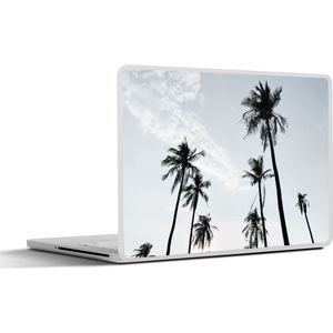 Laptop sticker - 14 inch - Palmbomen - Zomer - Tropisch - 32x5x23x5cm - Laptopstickers - Laptop skin - Cover