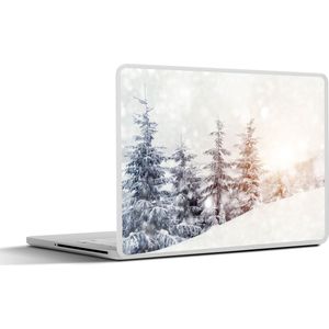 Laptop sticker - 11.6 inch - Boom - Sneeuw - Winter - 30x21cm - Laptopstickers - Laptop skin - Cover