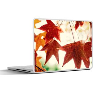 Laptop sticker - 11.6 inch - Herfstbladeren - November - Natuur - Bomen - 30x21cm - Laptopstickers - Laptop skin - Cover