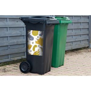 Container sticker Dinosaurus - Patronen - Jongens - Dino - Kinderen - 40x60 cm - Kliko sticker