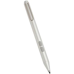 Tablet Stylus, MPP1.51 Aluminium Lichtgewicht Digitale Tablet Stylus Pen met 2 Verwisselbare Tips voor 13 Ac0xx voor Pro 7 Pro X (Zilver)