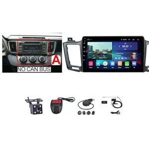 Android Touch Screen Car Stereo 9 Inch Car Stereo Radio Plug And Play Autotoebehoren Autoradio met Bluetooth En Navigatie En Achteruitrijcamera Voor Toyota RAV4 RAV 4 XA40 5 XA50 2012-2018 (Size : M5