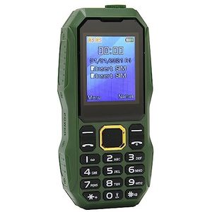 Mobiele Telefoon voor Senioren - 2G Dubbele Simkaart - 5800 mAh Lithium-ionbatterij