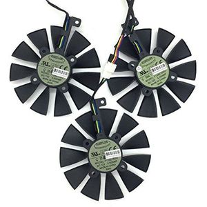 iHaospace 3 Stks/partij T129215SU 12 V 0.5A 88mm 6Pin Videokaart Fan voor ASUS STRIX Raptor GTX 980Ti R9 390X R9 390 GTX 1060 GTX 1070 GTX 1080 RX480 Vervanging Koelventilator
