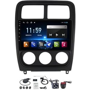 Android 12 Auto Stereo MP5 Player 9'' Screen Autoradio Voor Dodge Caliber PM 2009-2013 Ondersteunt Carplay Android Auto/Bluetooth 5.0/FM AM RDS Radio/Mirror Link/Stuurbediening (Size : M150S)