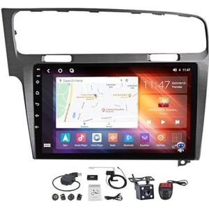 10"" Android 12 Multimedia Stereo Auto Video Speler Voor Volkswagen Golf 7 2012-2020 Ondersteunt Stuurbediening/Navigatie GPS FM RDS Radio/Carplay Android Auto/BT/Stuurbediening (Color : A, Size : M5