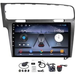 10"" Android 12 Multimedia Stereo Auto Video Speler Voor Volkswagen Golf 7 2012-2020 Ondersteunt Stuurbediening/Navigatie GPS FM RDS Radio/Carplay Android Auto/BT/Stuurbediening (Color : A, Size : M1