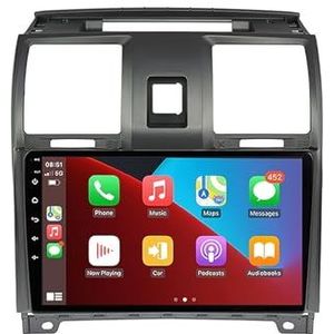 Android 12 autonavigatie in-dash autoradio-ontvanger voor UAZ Patriot 2012-2016 dubbel Din 9 inch touchscreen autoradio met satellietnavigatie Bluetooth handsfree RDS SWC (Color : 8Core 6+128G)